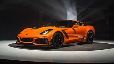 La nouvelle Corvette ZR1 est plus puissante que jamais avec un V8 affichant une puissance de 755 ch