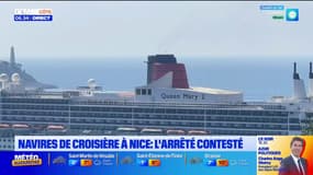 Nice: l'arrêté de Christian Estrosi sur l'interdiction des gros bateaux de croisière contesté