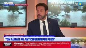 Intempéries: "La chaîne de secours s'est adaptée très vite", affirme Fabrice Pannekoucke