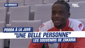 L1 / Monaco: "Une belle personne" Zakaria se souvient de Pogba à la Juve