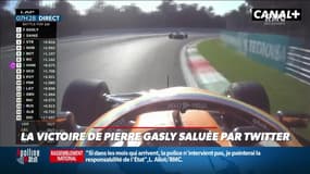#Magnien, la chronique des réseaux sociaux : La victoire de Pierre Gasly saluée par Twitter - 07/09