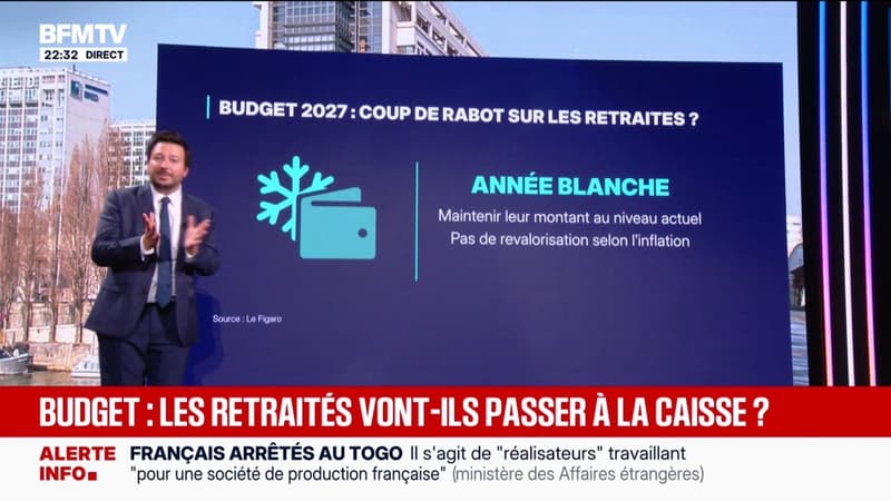 LES ÉCLAIREURS - Budget: les retraités vont-ils passer à la caisse ?