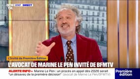 Condamnation de Marine Le Pen: pour l'avocat de la cheffe de file du RN, un procès en appel dès 2026 serait "un désaveu de la première décision"