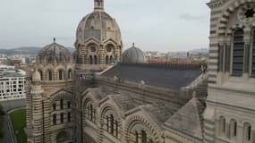 La cathédrale de la Major, à Marseille, en plein rénovation.