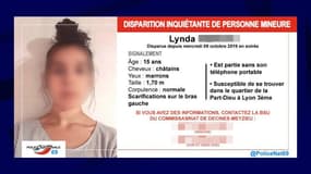 La mineure de 15 ans a été retrouvée "saine et sauve".