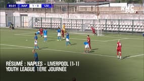 Résumé : Naples - Liverpool (1-1) - Youth League 1ère journée
