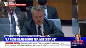 Sergiy Kyslytsya, ambassadeur de l'Ukraine à l'ONU: "L'ambassadeur russe laisse derrière lui une traînée de sang"