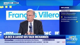 François Villeroy de Galhau juge possible "une autre baisse de taux dans les réunions qui viennent"