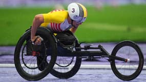 Maxime Carabin, le 30 août 2024 aux Jeux paralympiques de Paris 