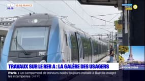 Île-de-France: la galère des usagers du RER A en raison des travaux estivaux