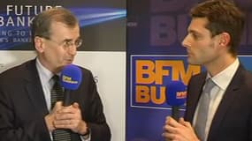 François Villeroy de Galhau a notamment évoqué l'enjeu de la banque digitale.