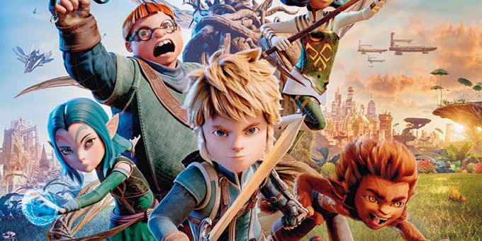 Affiche du film d'animation "Les Légendaires".