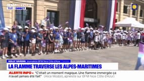 JO 2024: le public attend l'arrivée de la flamme olympique à Cannes