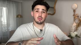 Ethan Berrebi dans l'une des vidéos publiées sur sa chaîne YouTube le 14 mai 2025