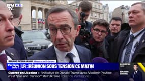 Présidence des Républicains: "Il n'est pas question de faire la guerre", déclare Bruno Retailleau