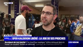 "C'est incroyable": le Franco-Israélien Ofer Kalderon accueilli avec joie par ses proches après sa libération