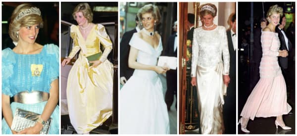 Diana et ses robes de princesse