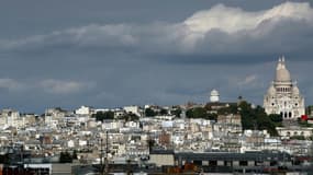 Le Sacré-Cœur au sommet de la butte Montmartre in Paris, le 16 septembre 2022