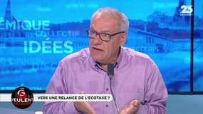 "il faut qu'on taxe tous les poids lourds en transit en France"