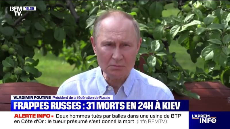 Guerre en Ukraine: Vladimir Poutine sort du silence, il a déclaré 