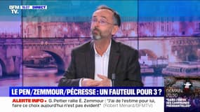 Robert Ménard: "Je n'ai jamais confondu Valérie Pécresse avec Emmanuel Macron"