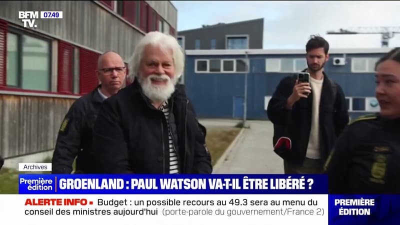 La justice groenlandaise se prononce ce mercredi 23 octobre sur le maintien en détention du militant écologiste Paul Watson