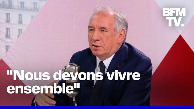 Voile, entrisme... François Bayrou ne veut pas faire de l'islam un sujet de fixation de la société française