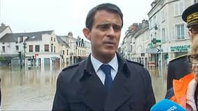 Manuel Valls à Nemours le 2 juin.