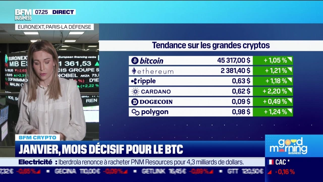 BFM Crypto : Janvier, mois décisif pour le BTC - 03/01