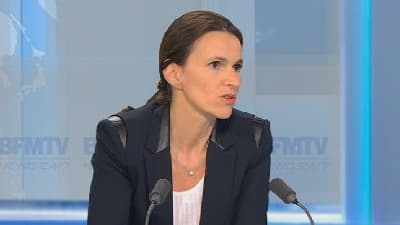 Aurélie Filippetti interrogée par Ruth Elkriel sur BFMTV