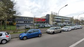 Le campus Collines de l'IUT de Mulhouse (Haut-Rhin), situé rue Albert-Camus, en mars 2023.