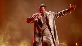 Will Smith sur la scène de BET Awards, le 1er juillet 2024