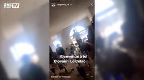 Le bizutage de Lo Celso au PSG