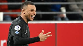 Kylian Mbappé après son triplé avec le PSG, 12e journée de L1, 11 novembre 2023