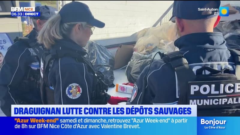 Var: la ville de Draguignan accroît sa lutte contre les dépôts sauvages