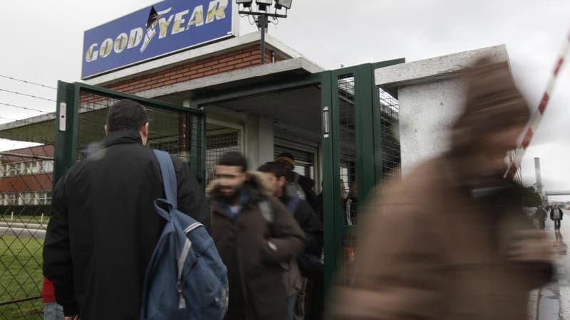 Le PDG de Titan International tacle les "soi-disant ouvriers" de l'usine de pneus Goodyear d'Amiens-Nord menacée de fermeture. /Photo prise le