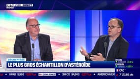 Antoine Meunier (Lachroniquespatiale.com) : Le plus gros échantillon d'astéroïde - 25/09