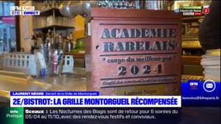 Paris: la "Coupe du Meilleur Pot" a été décernée à Laurent Nègre, patron de La Grille Montorgueil
