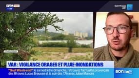 Var: un épisode méditerranéen attendu dans la nuit, des pluies orageuses prévues