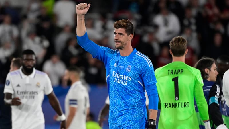 Supercoupe d'Europe: la stat' hallucinante de Courtois, monsieur 100% lors des finales du Real