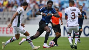 Marcus Thuram lors d'Inter Milan-Fluminense à la Coupe du monde des clubs, le 30 juin 2025