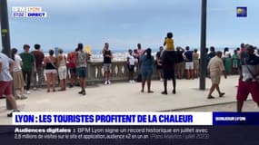 Lyon: malgré les fortes chaleurs, les touristes sont présents