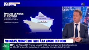 Verglas, neige: l'Ile-de-France face à la vague de froid