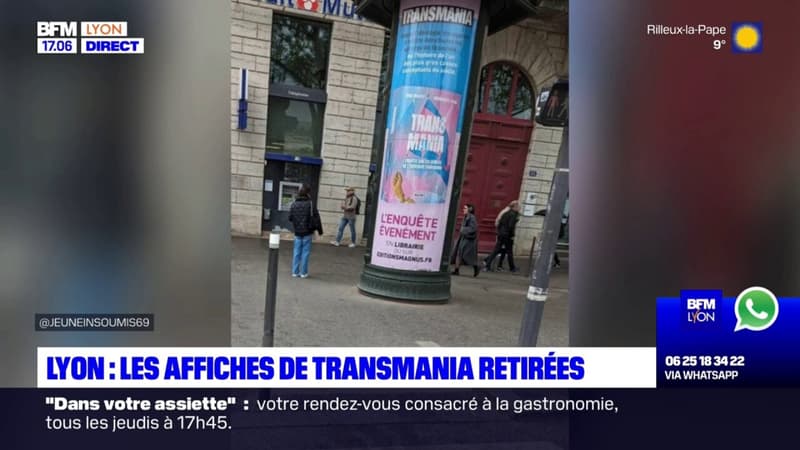 Lyon: les affiches de Transmania retirées des rues (1/1)