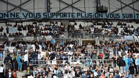Les supporters marseillais de moins en moins nombreux au Vélodrome