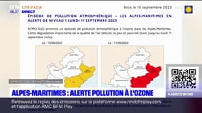 Alpes-Maritimes: un épisode de pollution à l'ozone ce lundi
