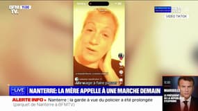 Nanterre: la mère de Naël appelle à une marche blanche mais aussi "de la révolte" ce jeudi