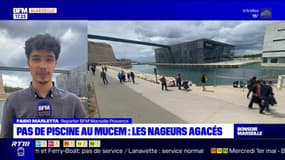 Marseille: les nageurs agacés du report du projet de piscine au Mucem