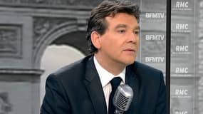 Arnaud Montebourg, le ministre du Redressement productif, invité de BFMTV ce 26 février