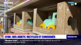 Lyon: des jouets recyclés et consignés